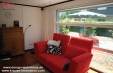 Couch in Wohncontainer von KRAUSS