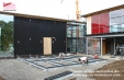 Fundament-Stahlkonstruktion Minihaus