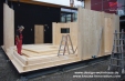 Minihaus Aufbau Holzplatten