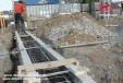 Glashalle Rahmenfundament