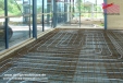 Design Halle mit Fussbodenheizung