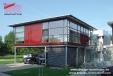Designhaus aus Glas