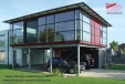 Design Haus auf Stuetzen