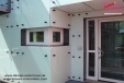 Fertighaus mit Glas Fassade