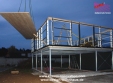 Holzdecke Design Glashaus