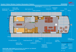 Hauptdeck mit Galerie Voransicht Hauptdeck/Galerie