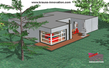 Familienhaus vom Design-Wohnhaus Familienhaus Ansichten