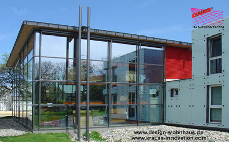 Glashalle Aussenfassade KRAUSS NT FASSADE