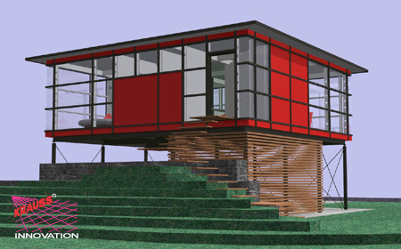 SINGLE-HAUS Ansichten Single-Haus Ansicht Nord-West