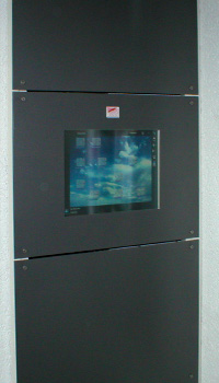 Objektsteuerung mit Touch-Screen